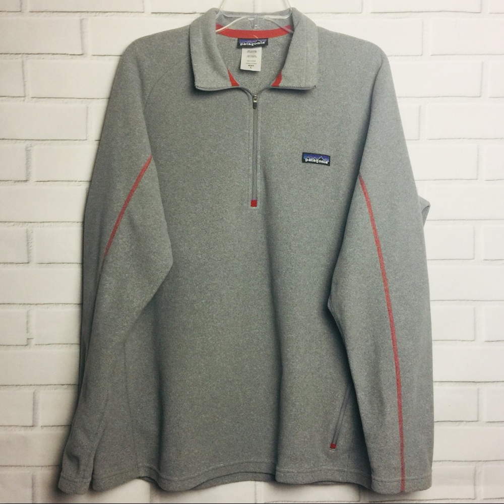 ⭐️NWOT PATAGONIA JACKET || Gray Red || Large